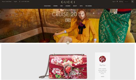 gucci website usa.